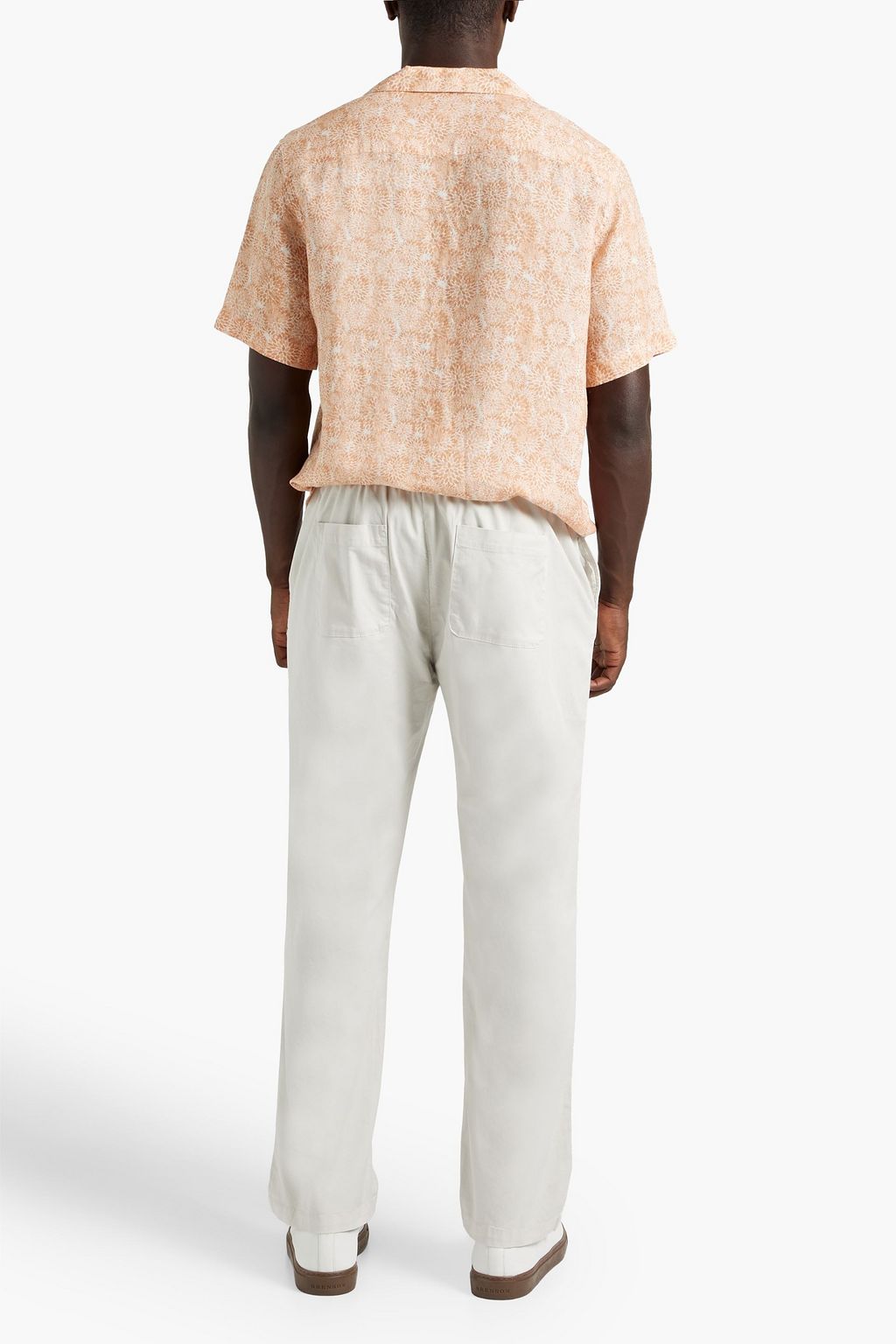 FRESCOBOL CARIOCA Roberto printed linen shirt
