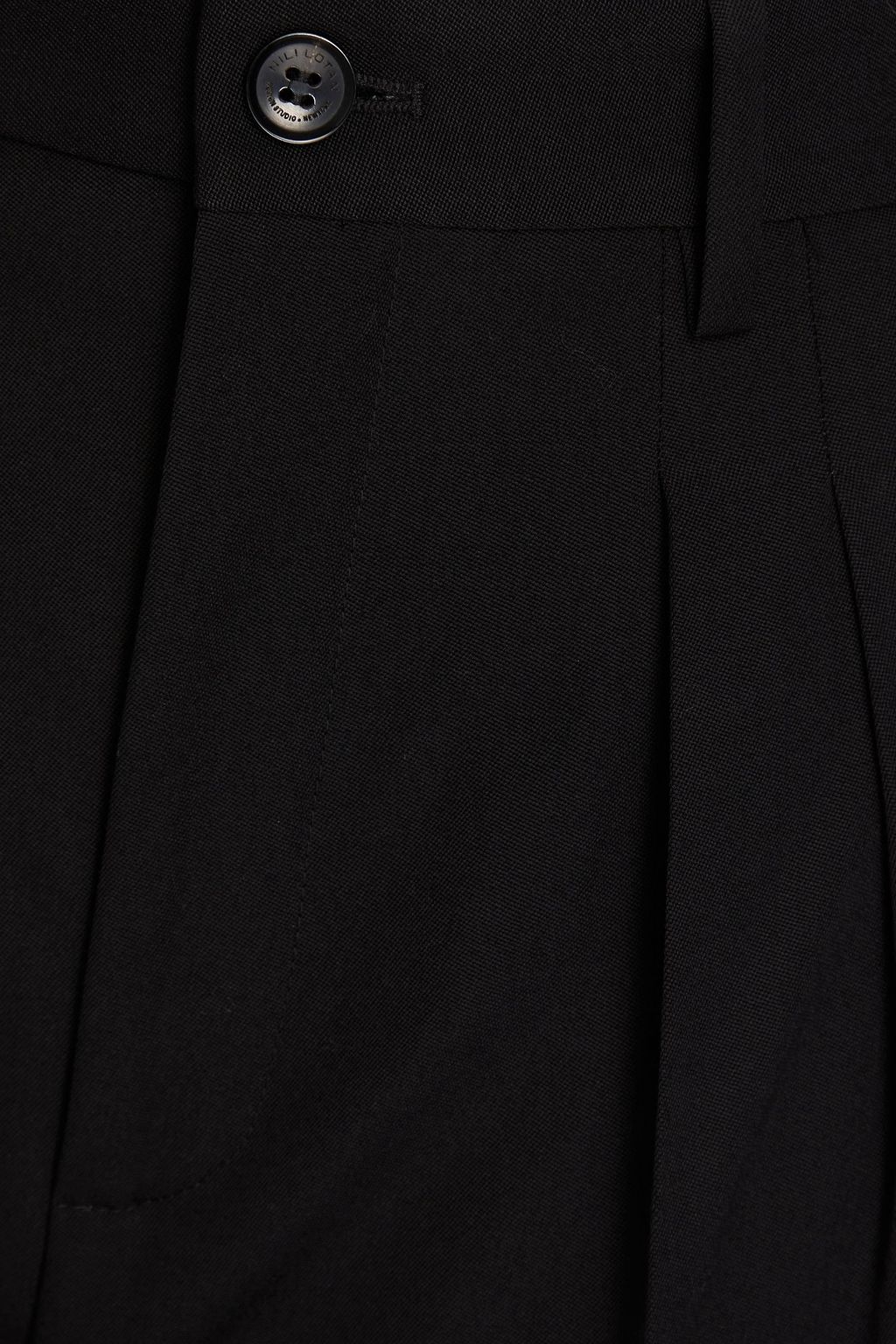 NILI LOTAN Wool straight-leg pants