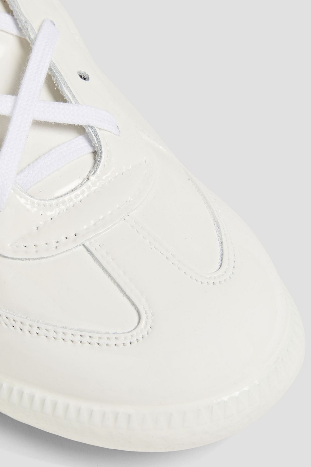 MAISON MARGIELA Replica glossed-leather sneakers