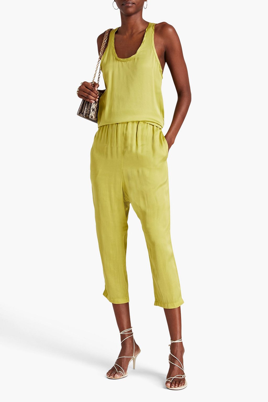 NILI LOTAN Melissa satin tank