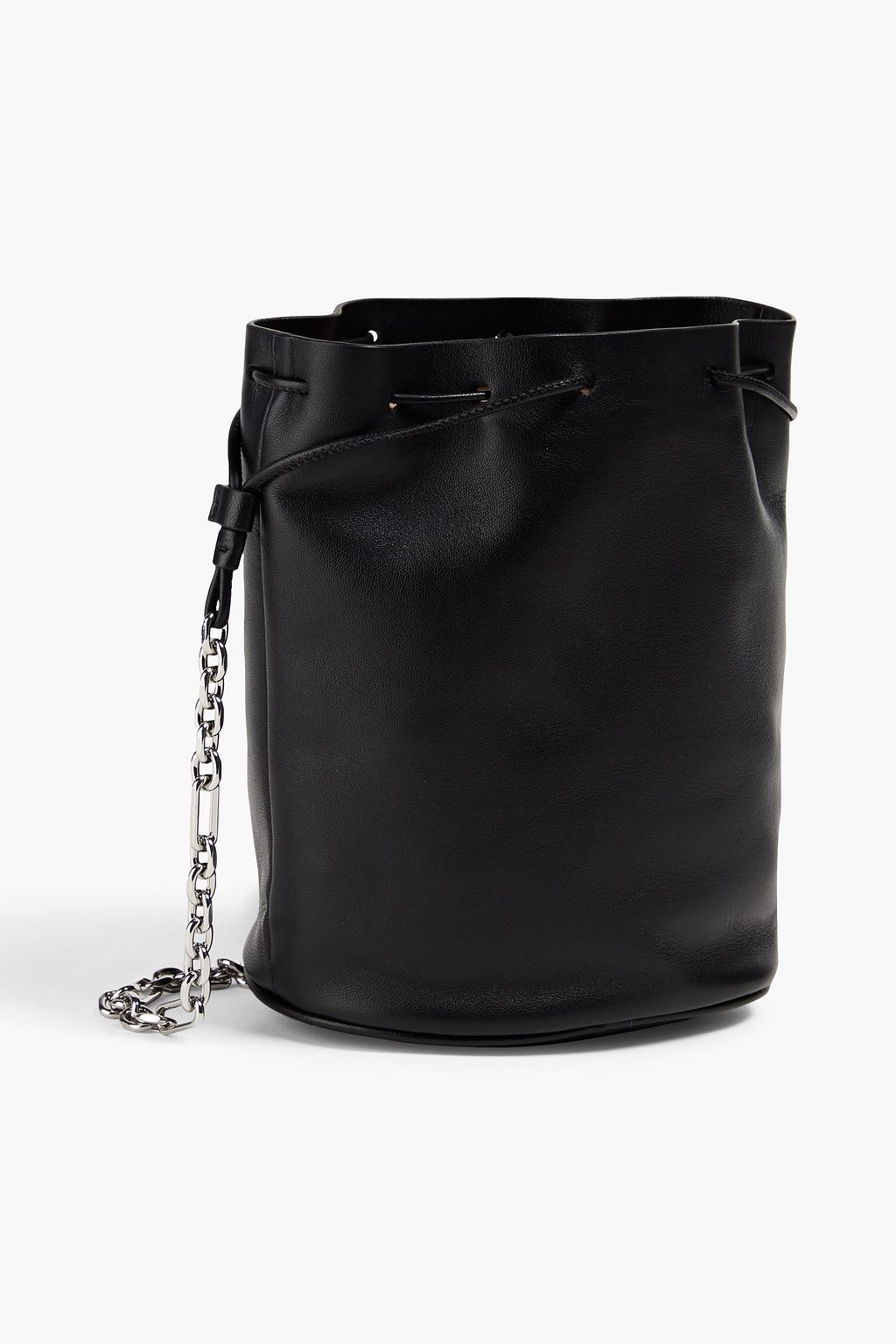 MAISON MARGIELA Tabi leather bucket bag