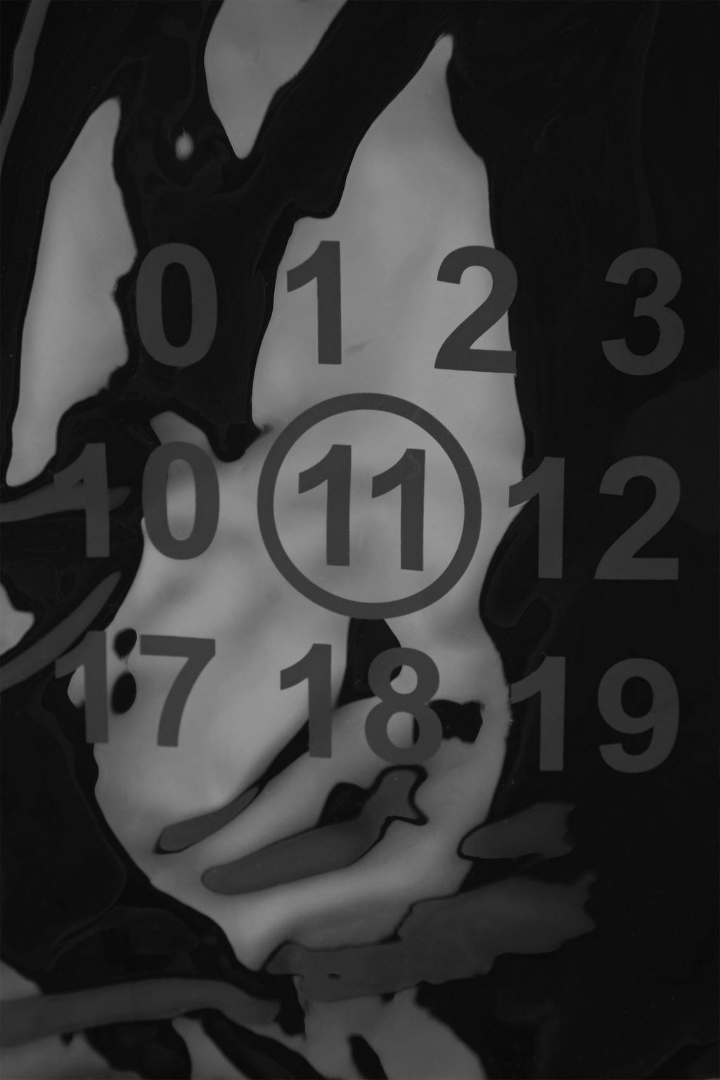 MAISON MARGIELA Logo-print PVC tote