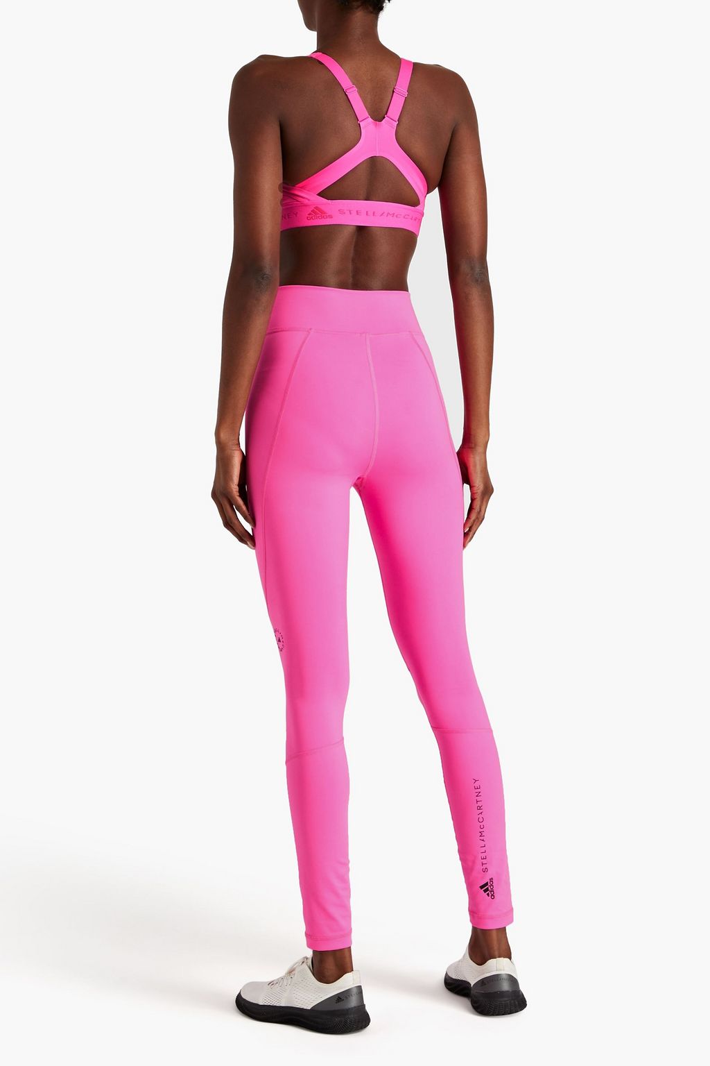 ADIDAS BY STELLA MCCARTNEY 아플리케 스트레치 스포츠 브라