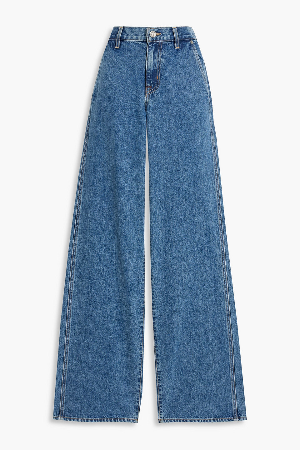 SLVRLAKE MICA MID-RISE WIDE-LEG JEANS