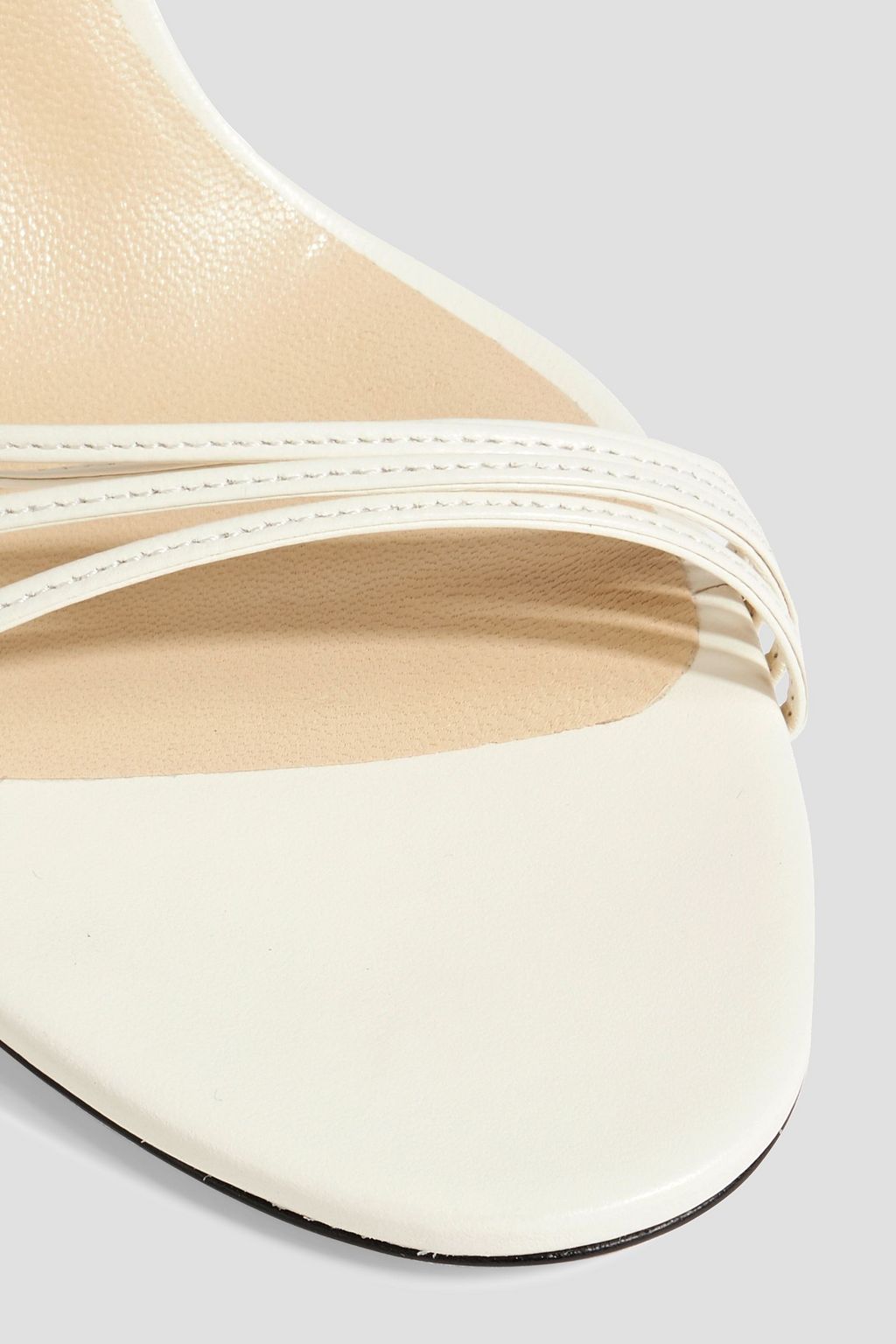 JIMMY CHOO Antia 85 leather sandals