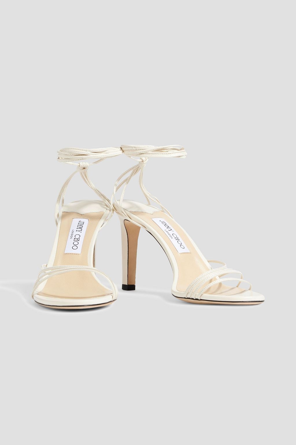 JIMMY CHOO Antia 85 leather sandals