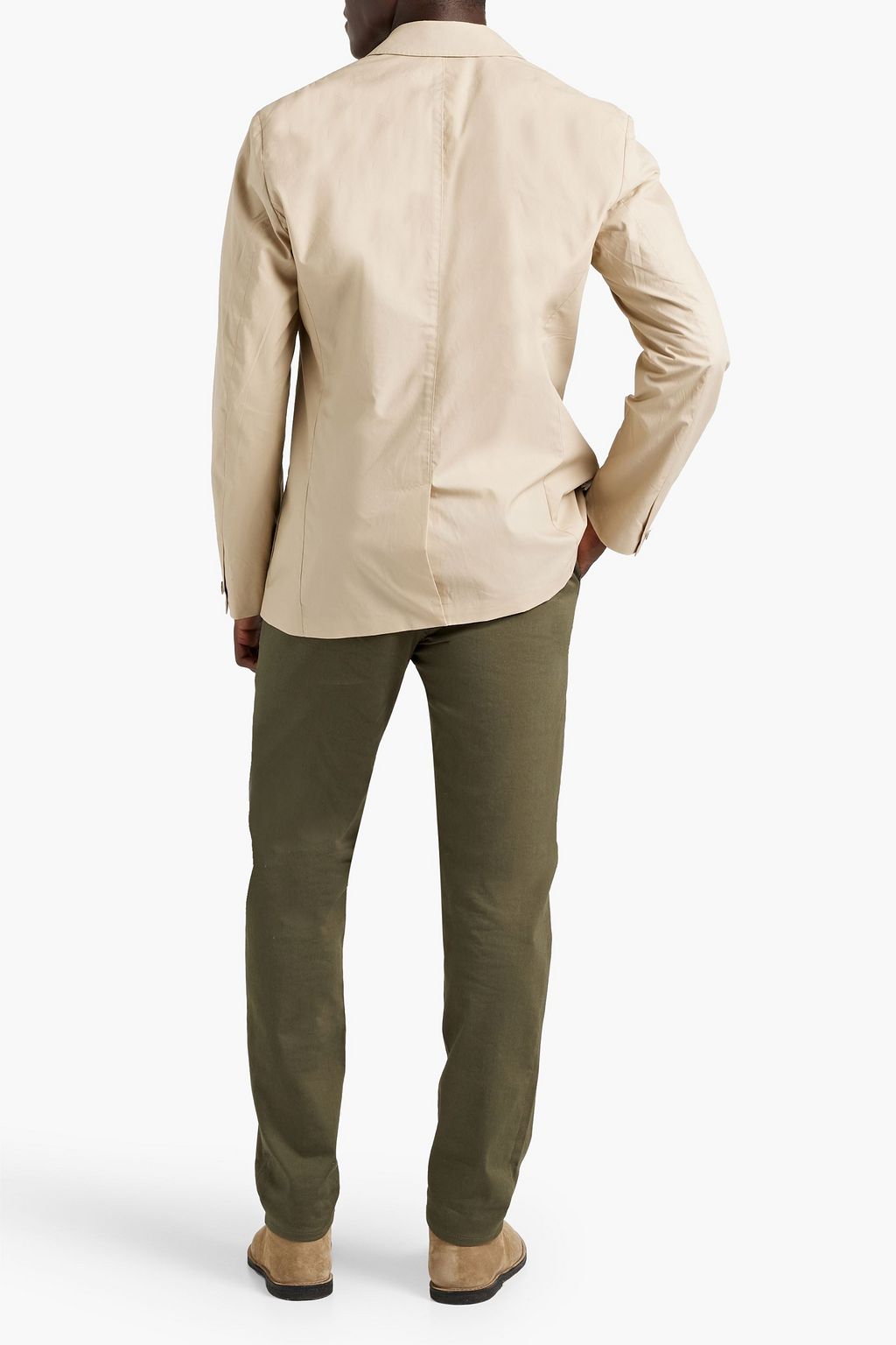RAG & BONE Shift cotton-poplin blazer