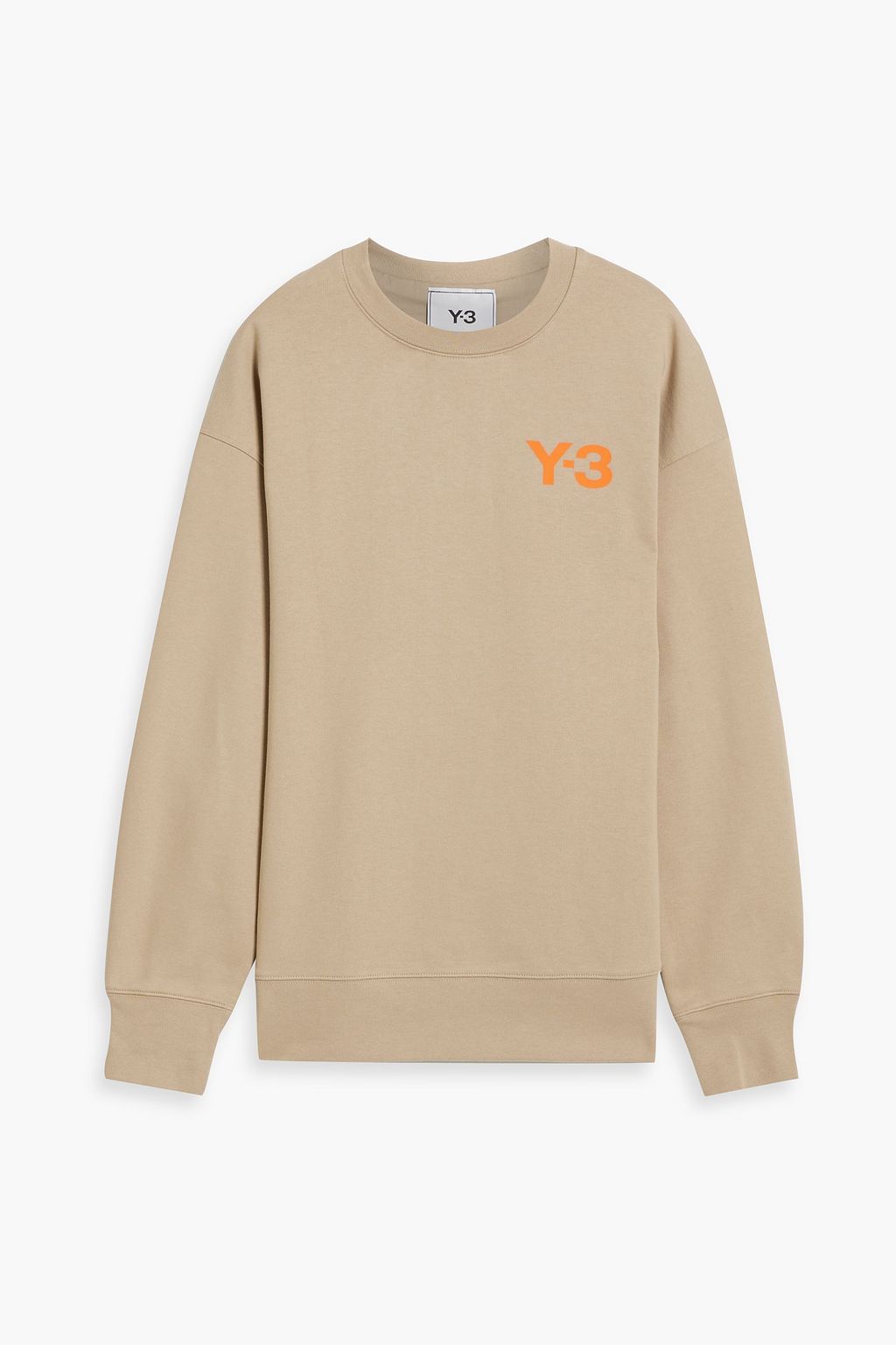 Y-3 Logo-print French cotton-terry sweatshirt | THE OUTNET