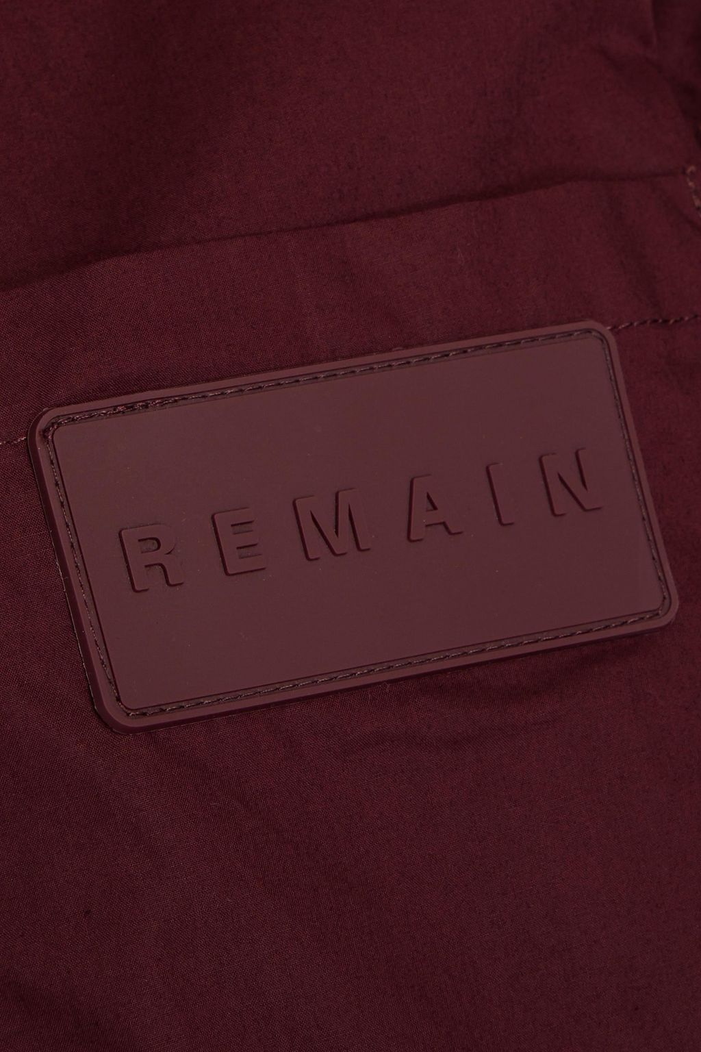 REMAIN BIRGER CHRISTENSEN コットンポプリン ミディシャツワンピース