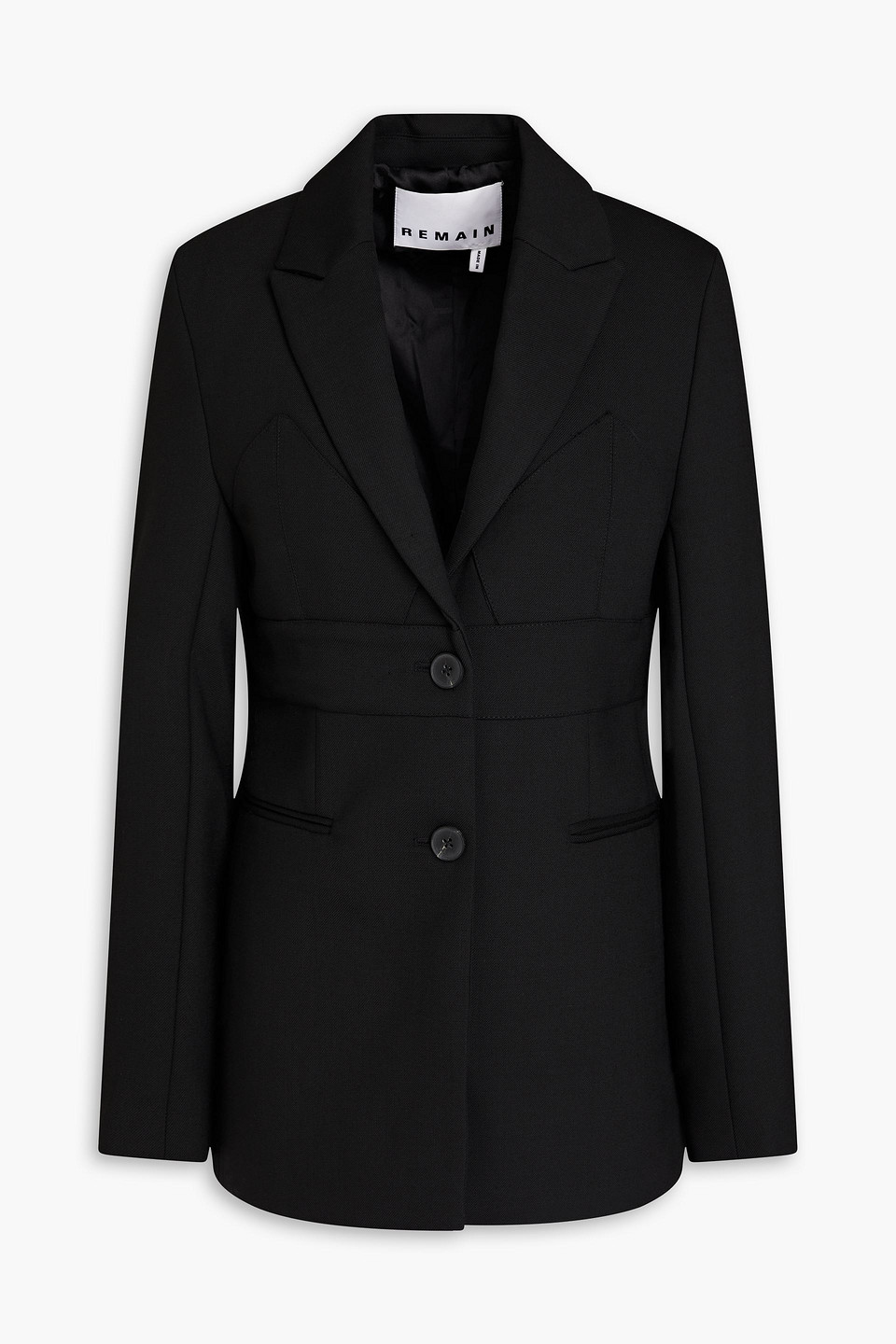 Remain Birger Christensen Black Bra Blazer In Black