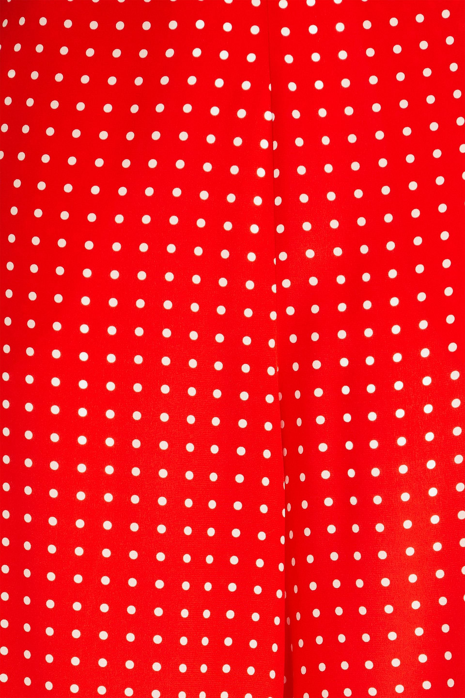 Zimmermann Belted Polka-dot Silk Crepe De Chine Wide-leg Pants In Tomatenrot