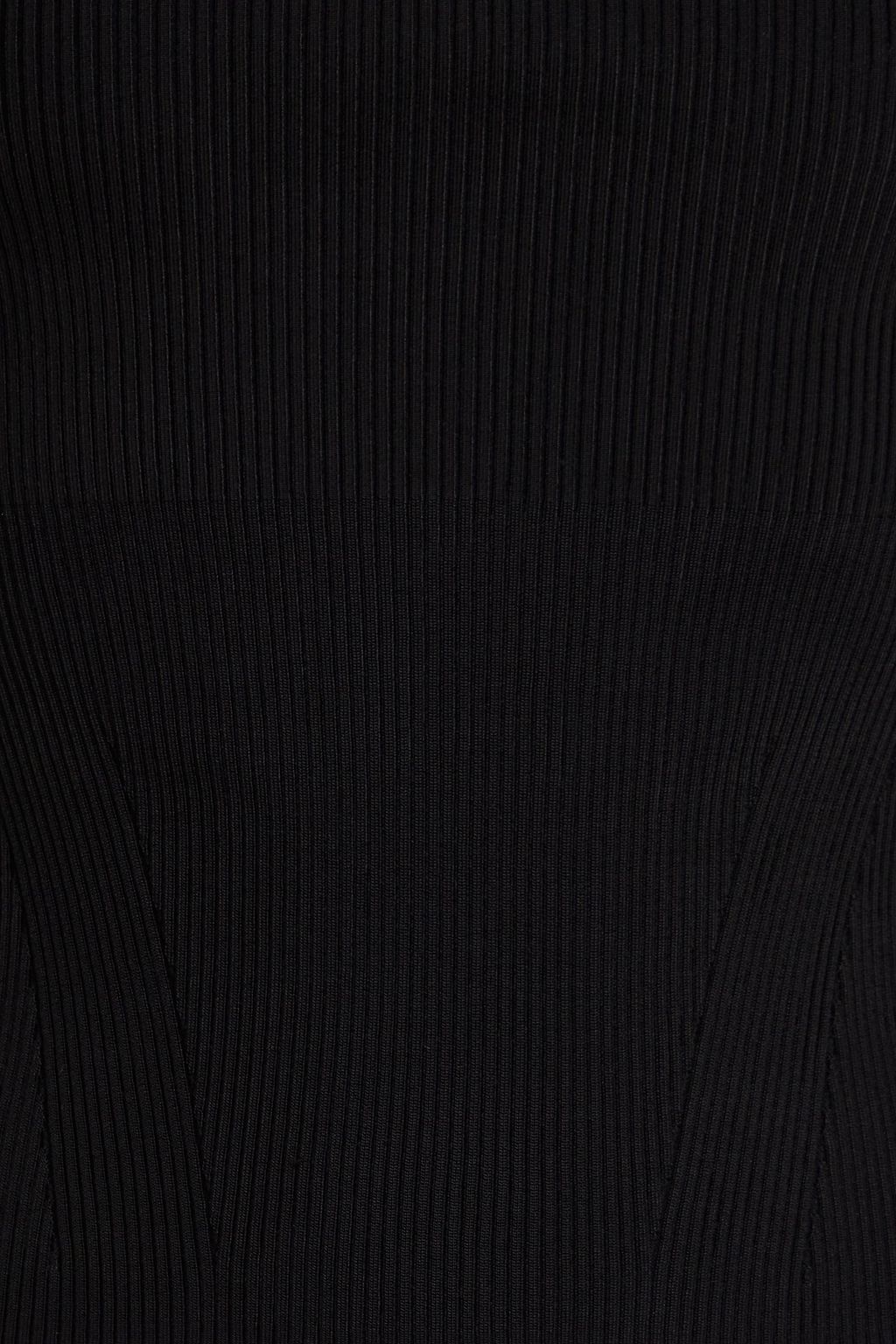 ZIMMERMANN Strapless ribbed-knit top