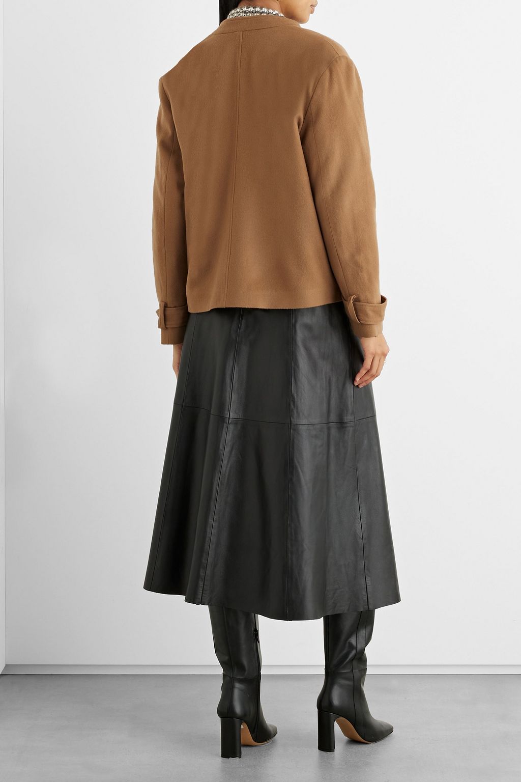 IRIS & INK Gianna wool and cashmere-blend felt jacket