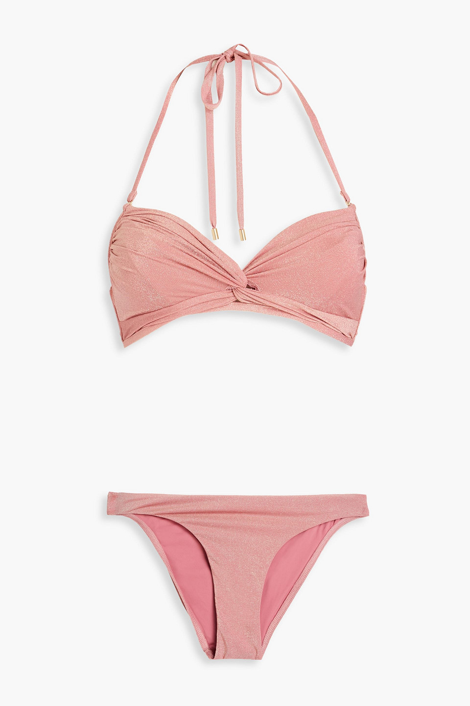 Twisted metallic bikini