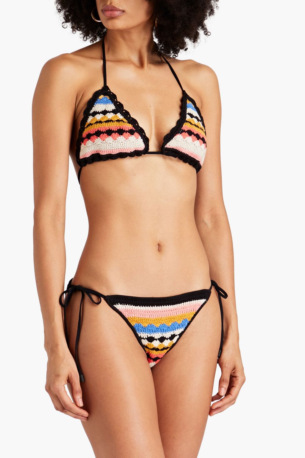 ZIMMERMANN Gehäkelter Triangel-Bikini