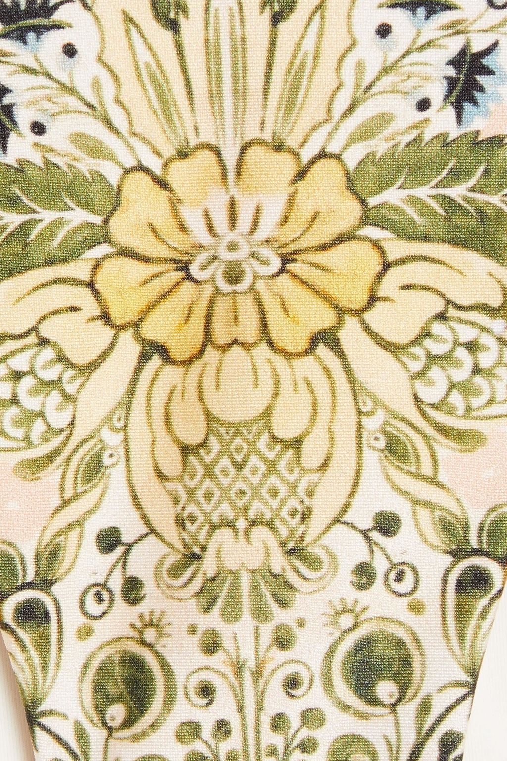 ZIMMERMANN Floral-print bandeau bikini