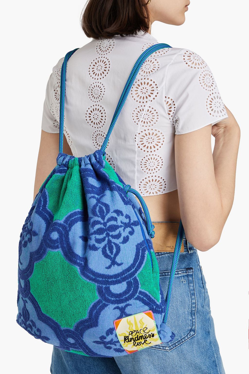 ZIMMERMANN Terry-jacquard backpack