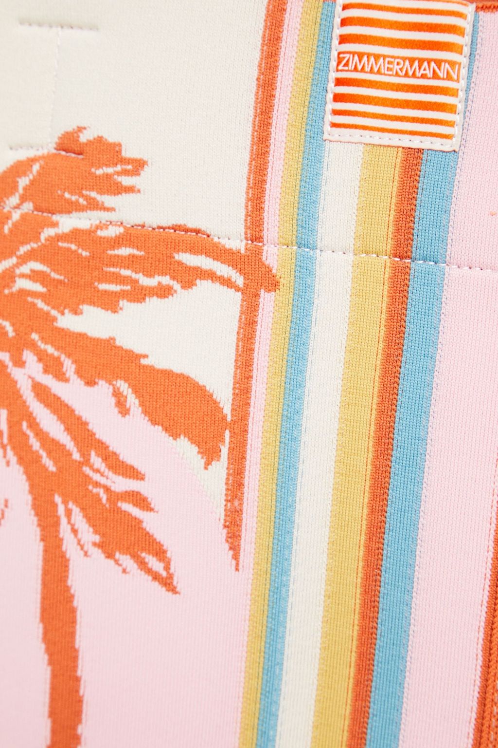 ZIMMERMANN Printed canvas tote