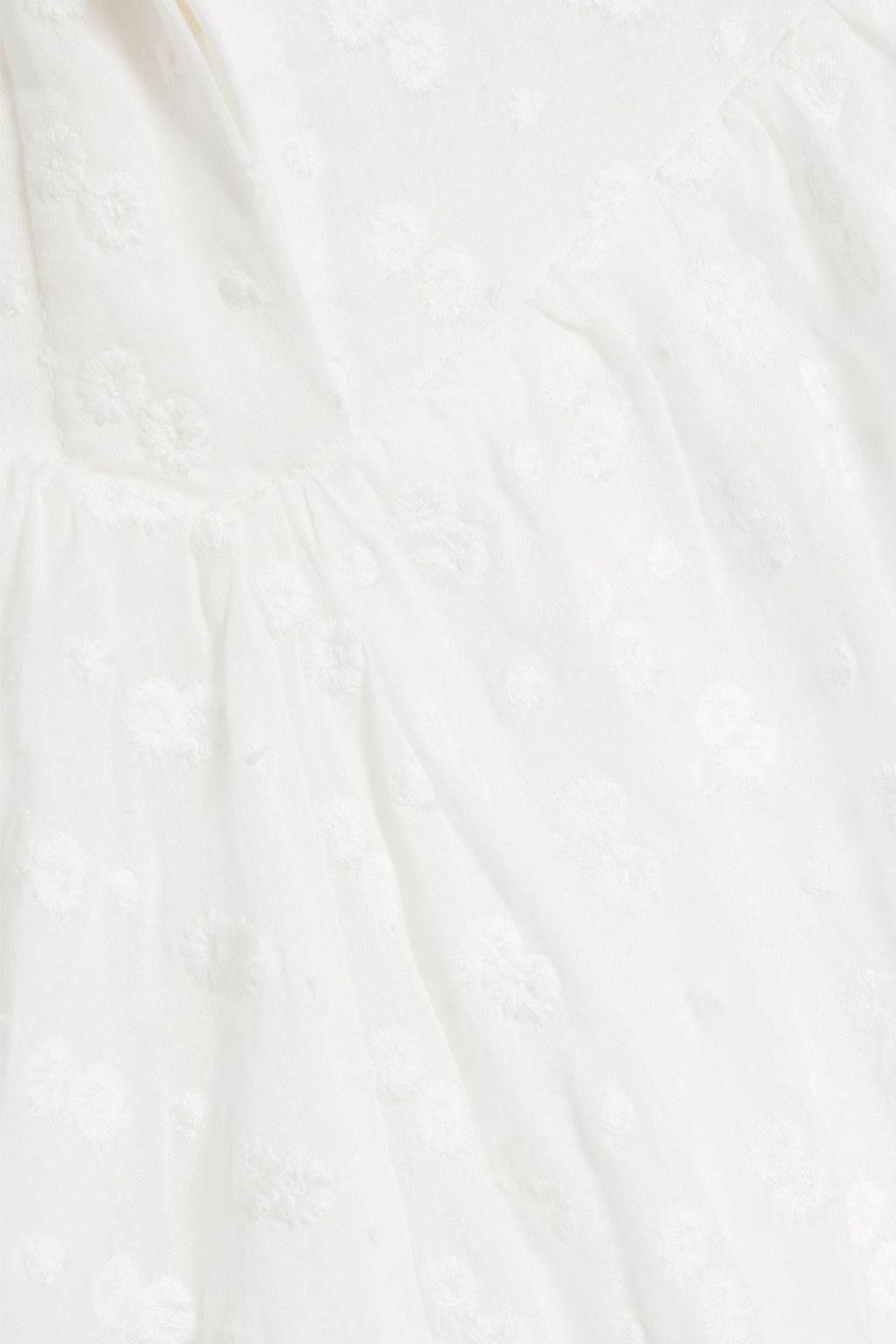 MARANT ÉTOILE Turin crochet-trimmed broderie anglaise cotton midi dress
