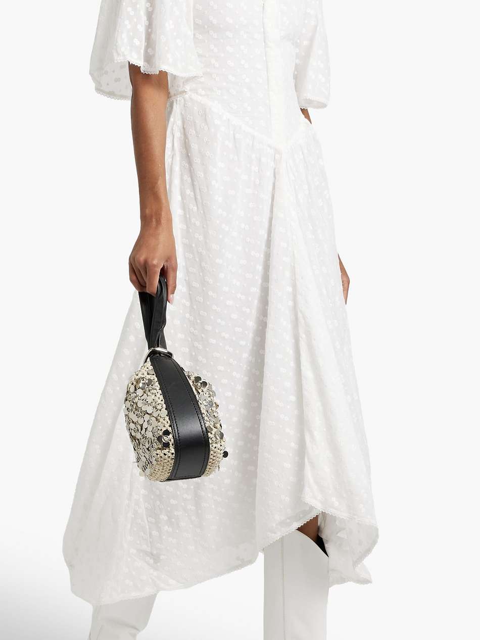 turin crochet-trimmed broderie anglaise cotton midi dress
