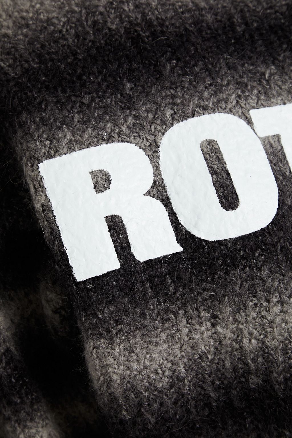 ROTATE BIRGER CHRISTENSEN 로고 프린트 스트라이프 니트 스웨터