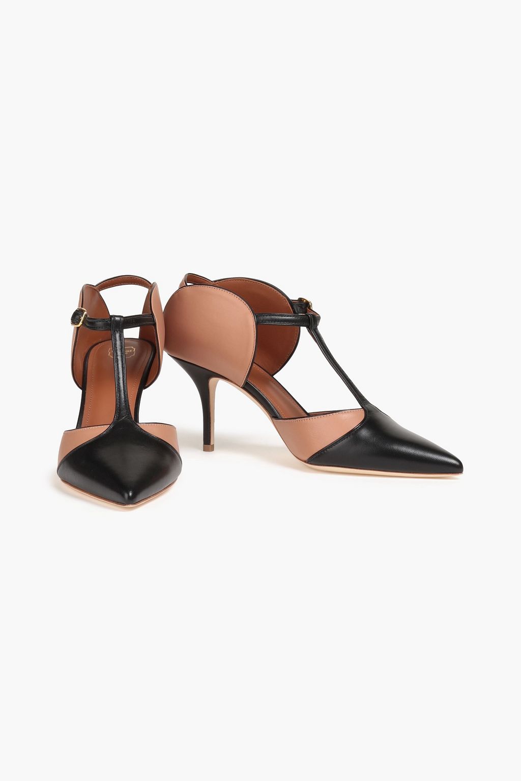 MALONE SOULIERS Imogen 70 two-tone leather pumps