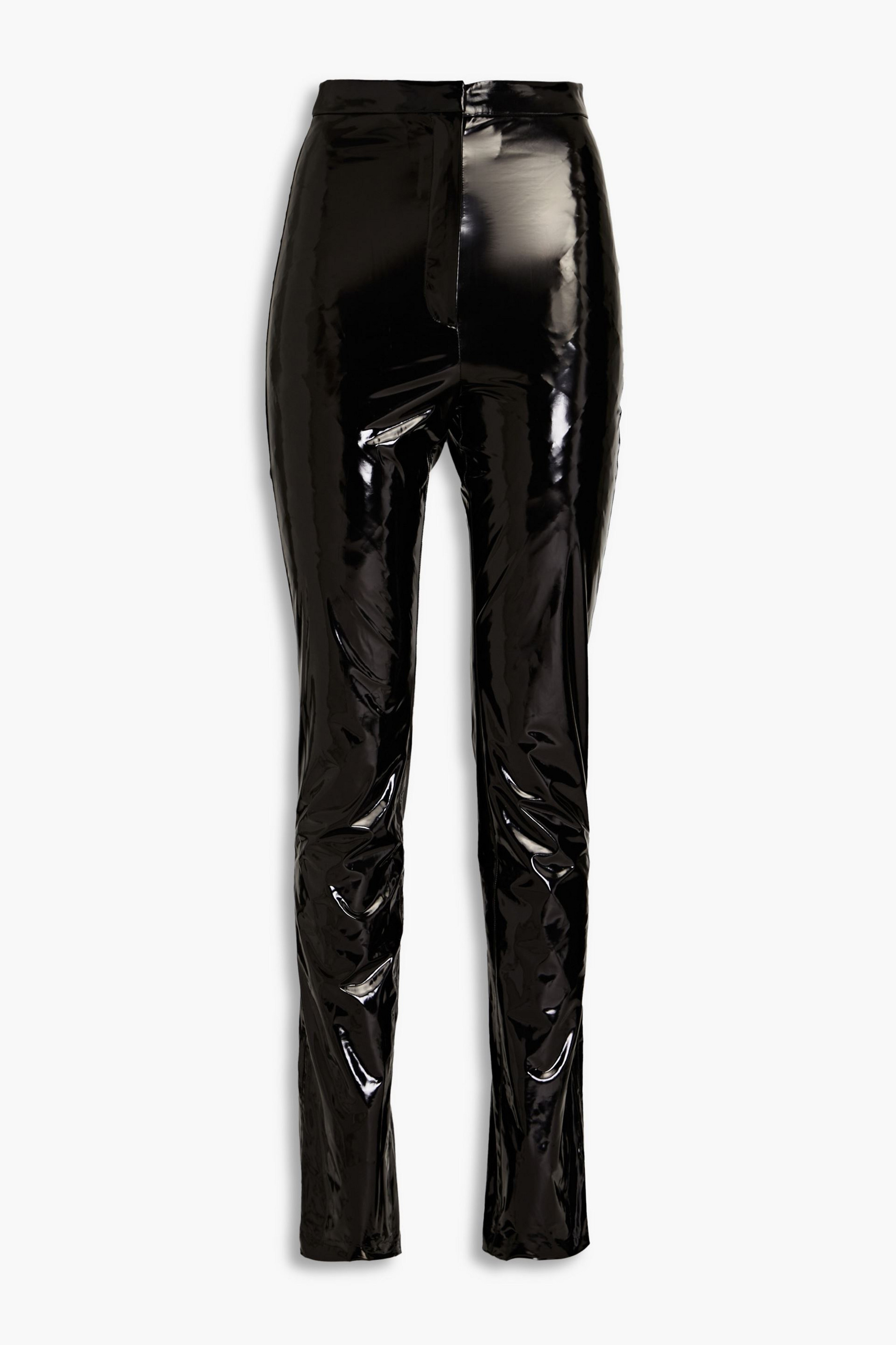 ROTATE Birger Christensen June vinyl skinny pants thumbnail