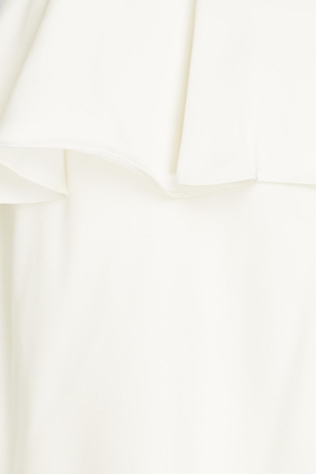 ROTATE BIRGER CHRISTENSEN Crystal-embellished ruffled satin mini dress