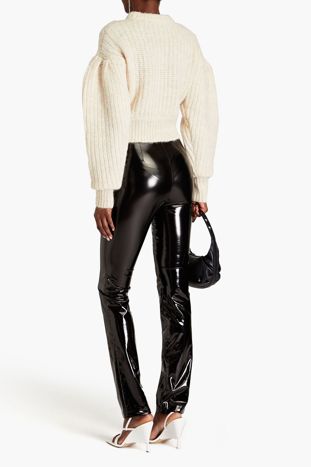 ROTATE BIRGER CHRISTENSEN Adley ribbed intarsia wool-blend sweater