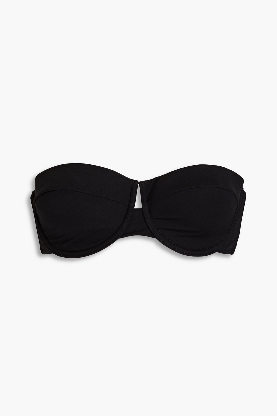 Zimmermann Bandeau Bikini Top In Black