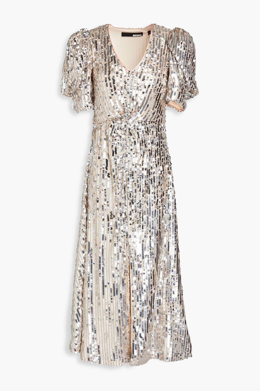 ROTATE BIRGER CHRISTENSEN Sequined mesh midi dress | THE OUTNET