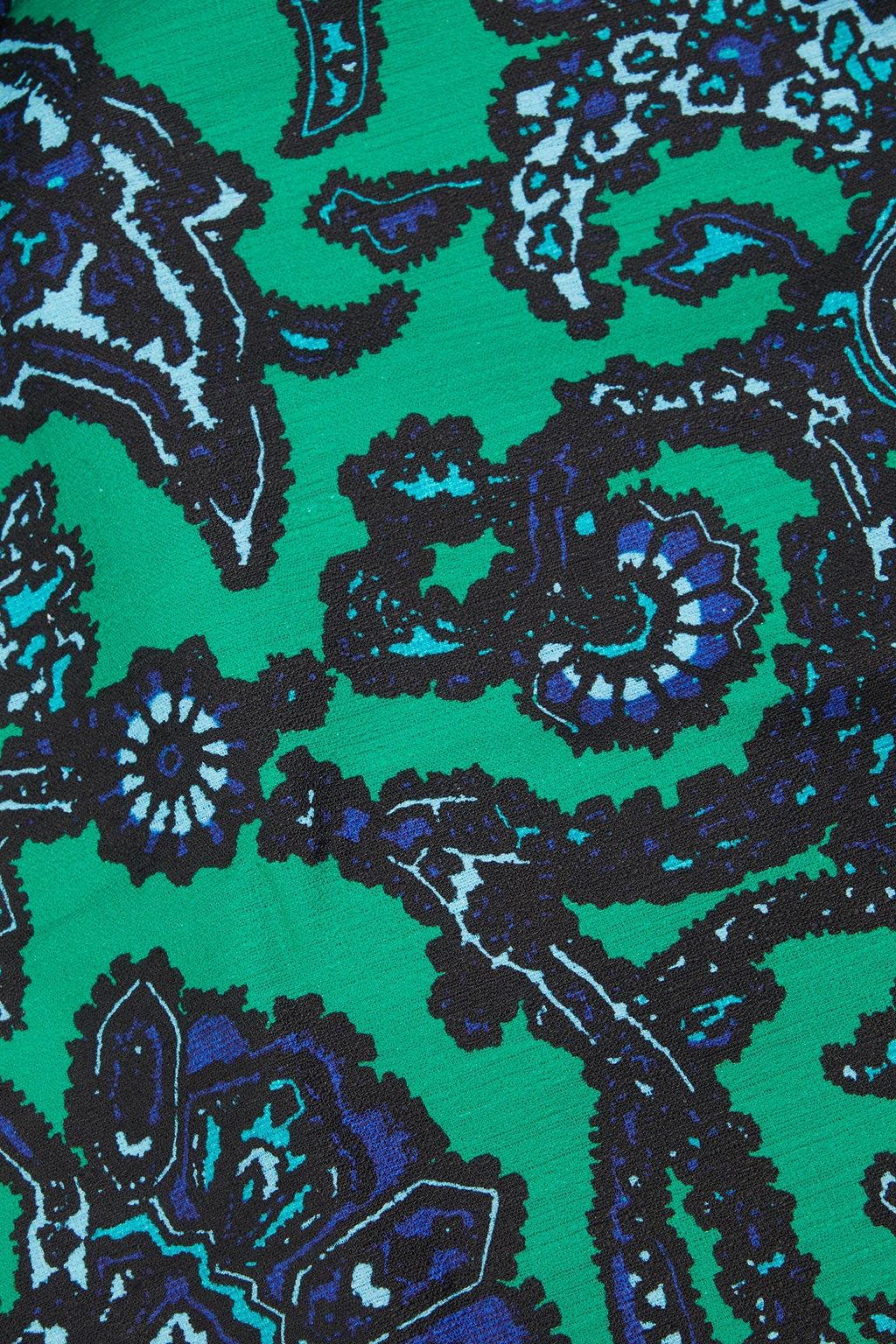 ZIMMERMANN Fringed floral-print cotton beach towel
