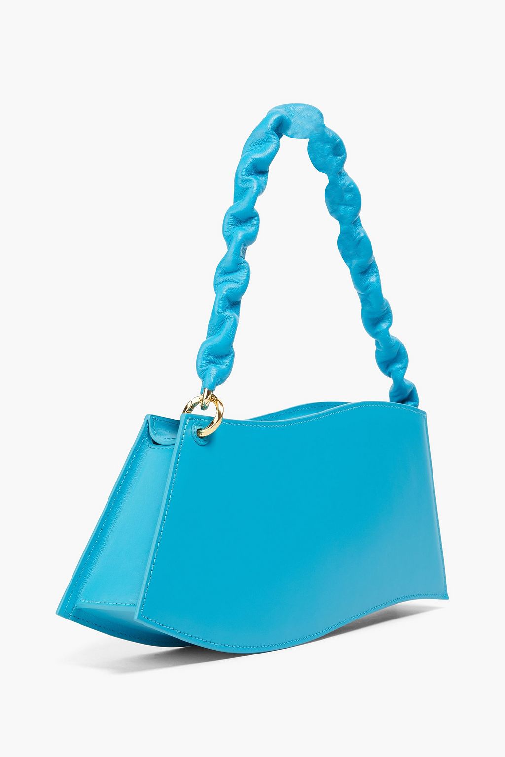 JACQUEMUS La Vague Curvy leather shoulder bag