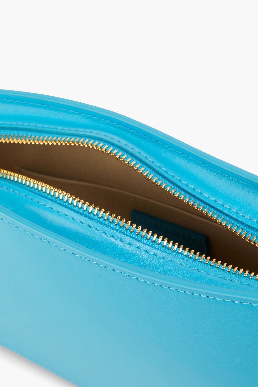 JACQUEMUS La Vague Curvy leather shoulder bag