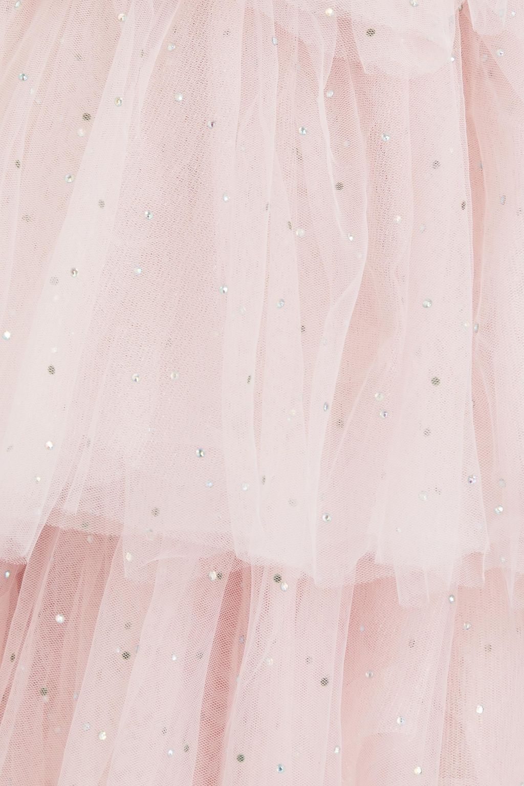 ROTATE BIRGER CHRISTENSEN Carlosa tiered embellished tulle mini dress