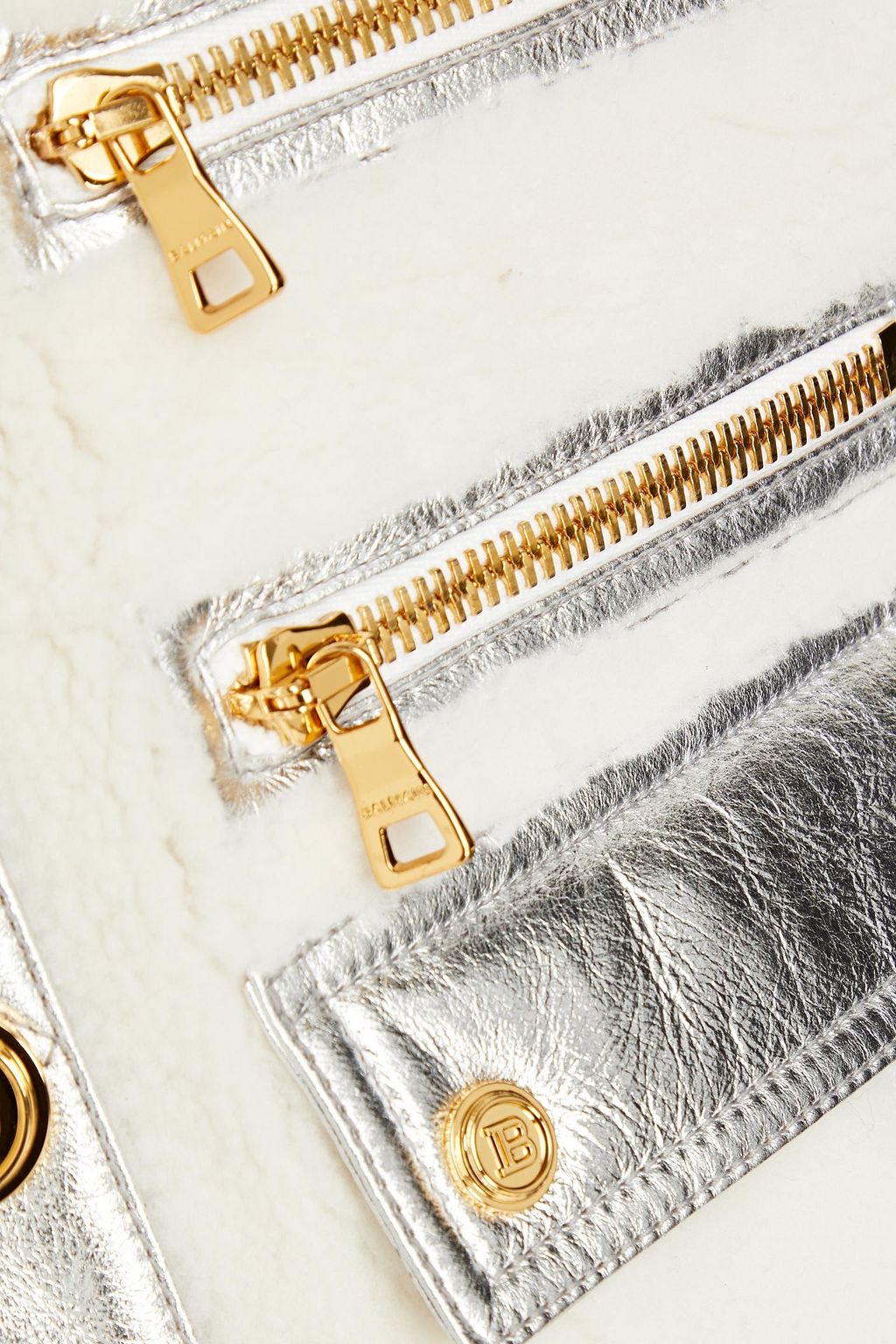 BALMAIN جاكيت مصنوع من صوف ناعم