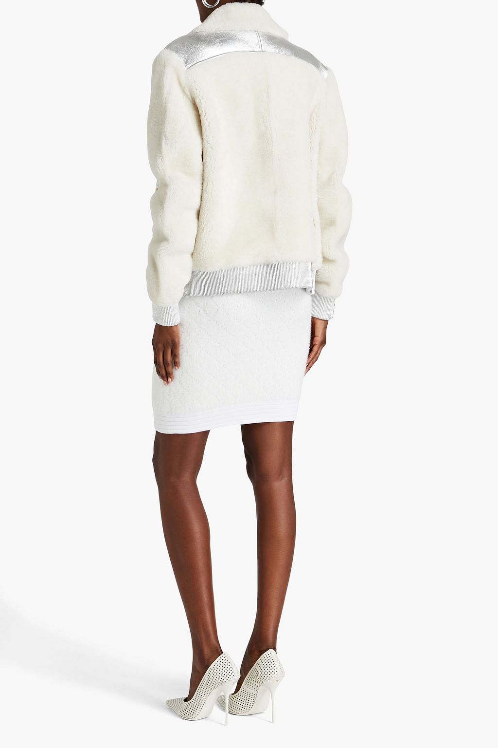 BALMAIN جاكيت مصنوع من صوف ناعم