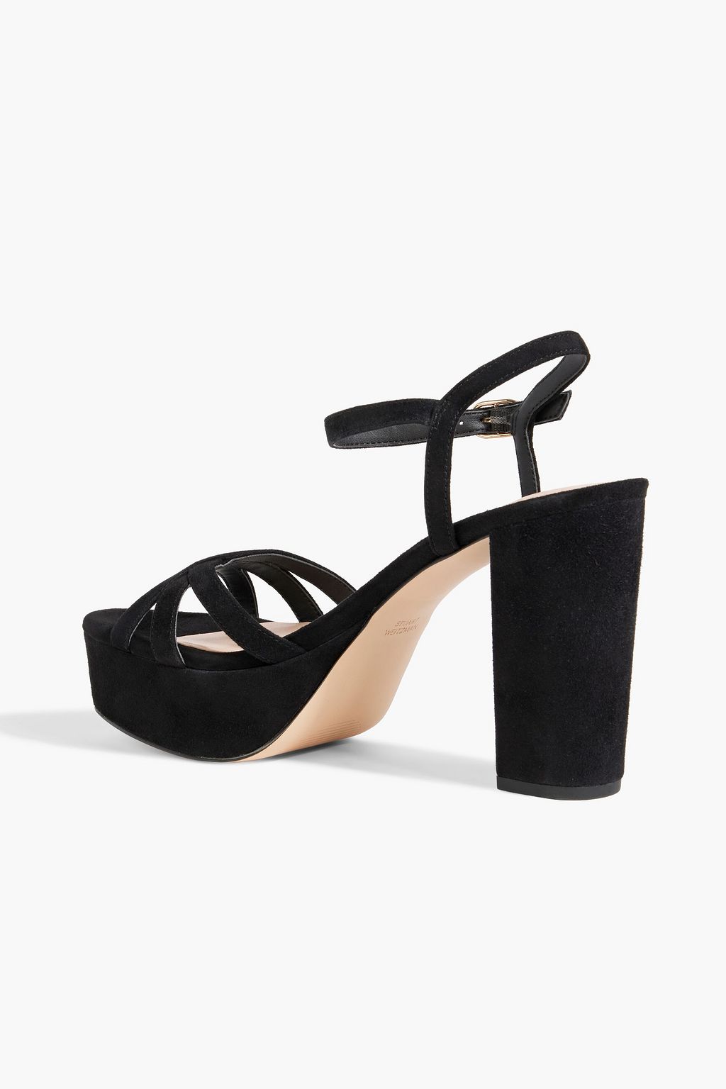 STUART WEITZMAN Keefa suede platform sandals