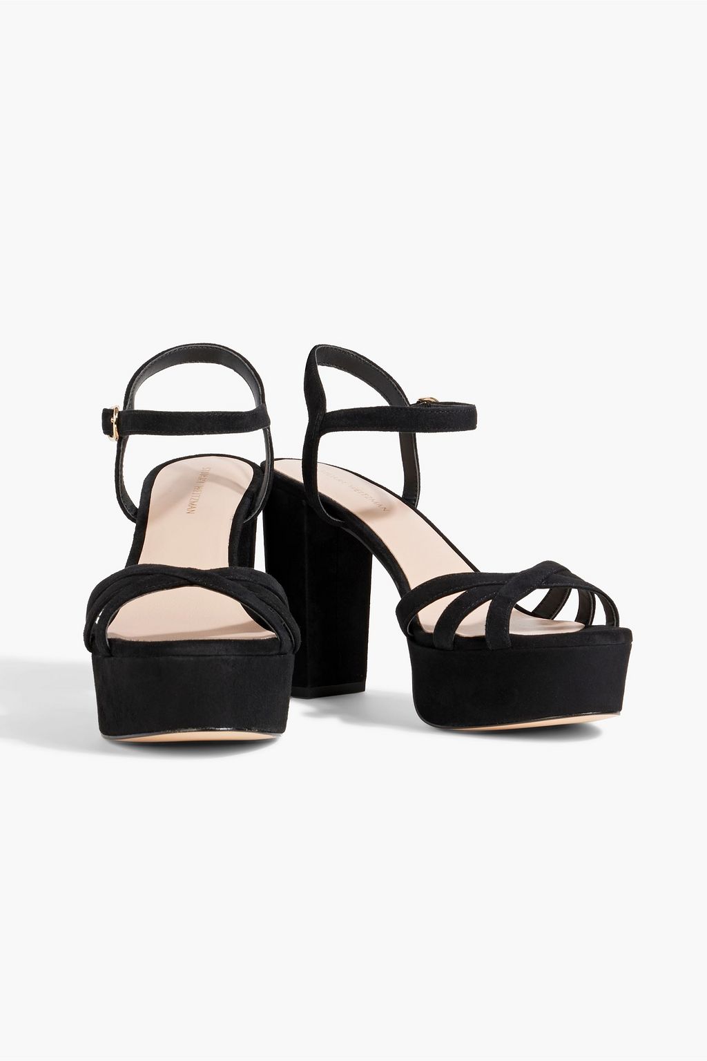 STUART WEITZMAN Keefa suede platform sandals