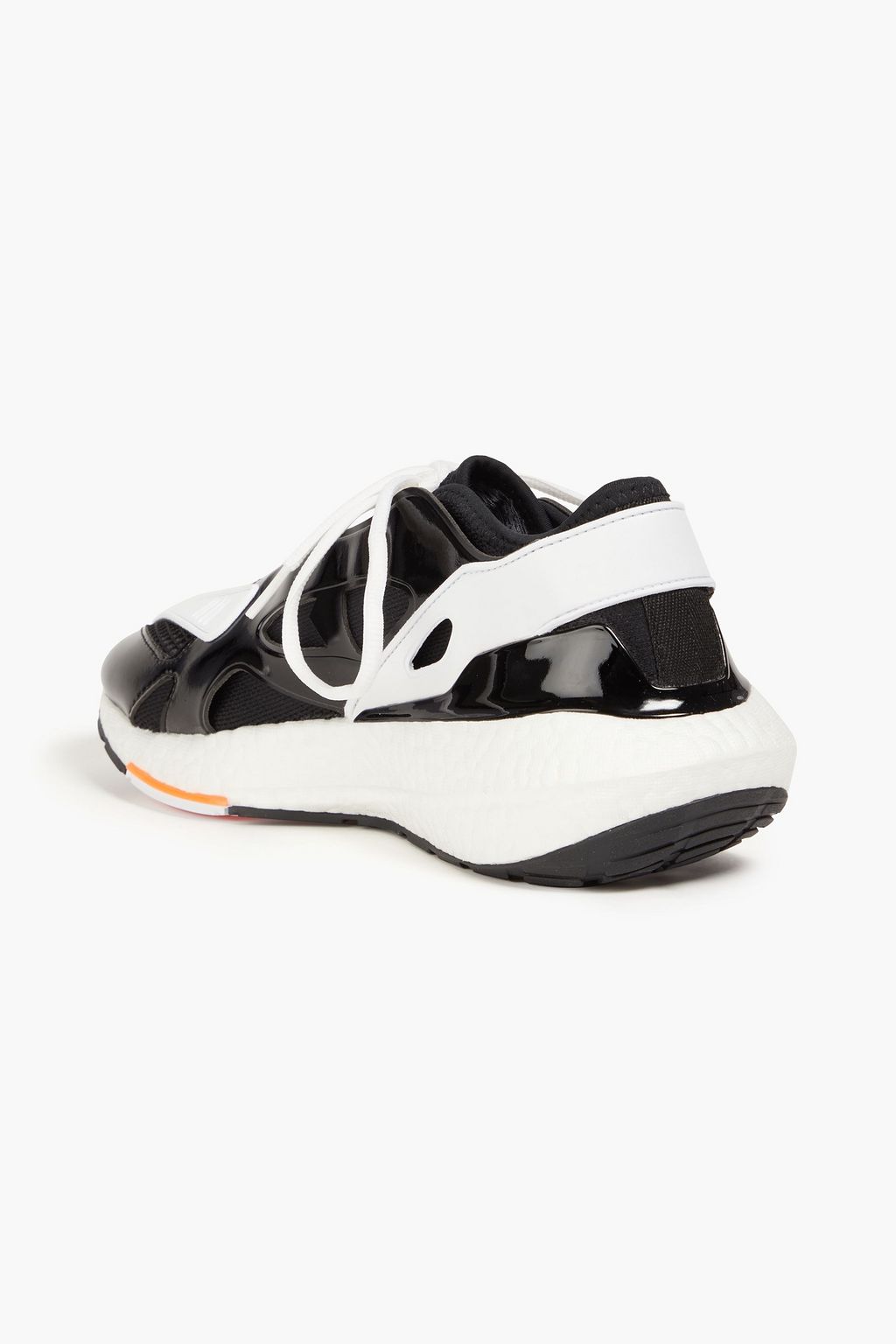 ADIDAS BY STELLA MCCARTNEY Ultraboost 22 faux patent-leather and mesh sneakers