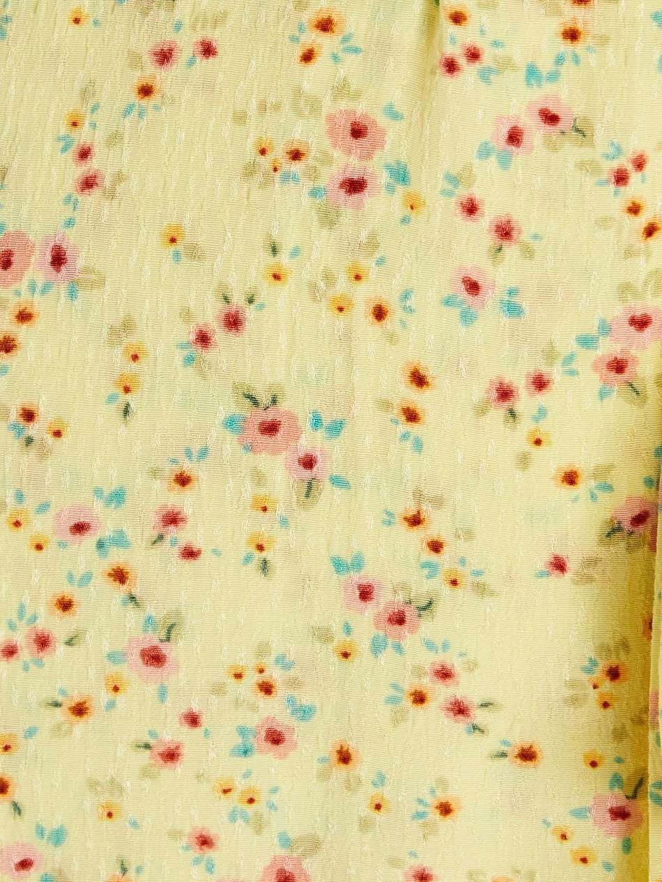 floral-print jacquard maxi wrap dress
