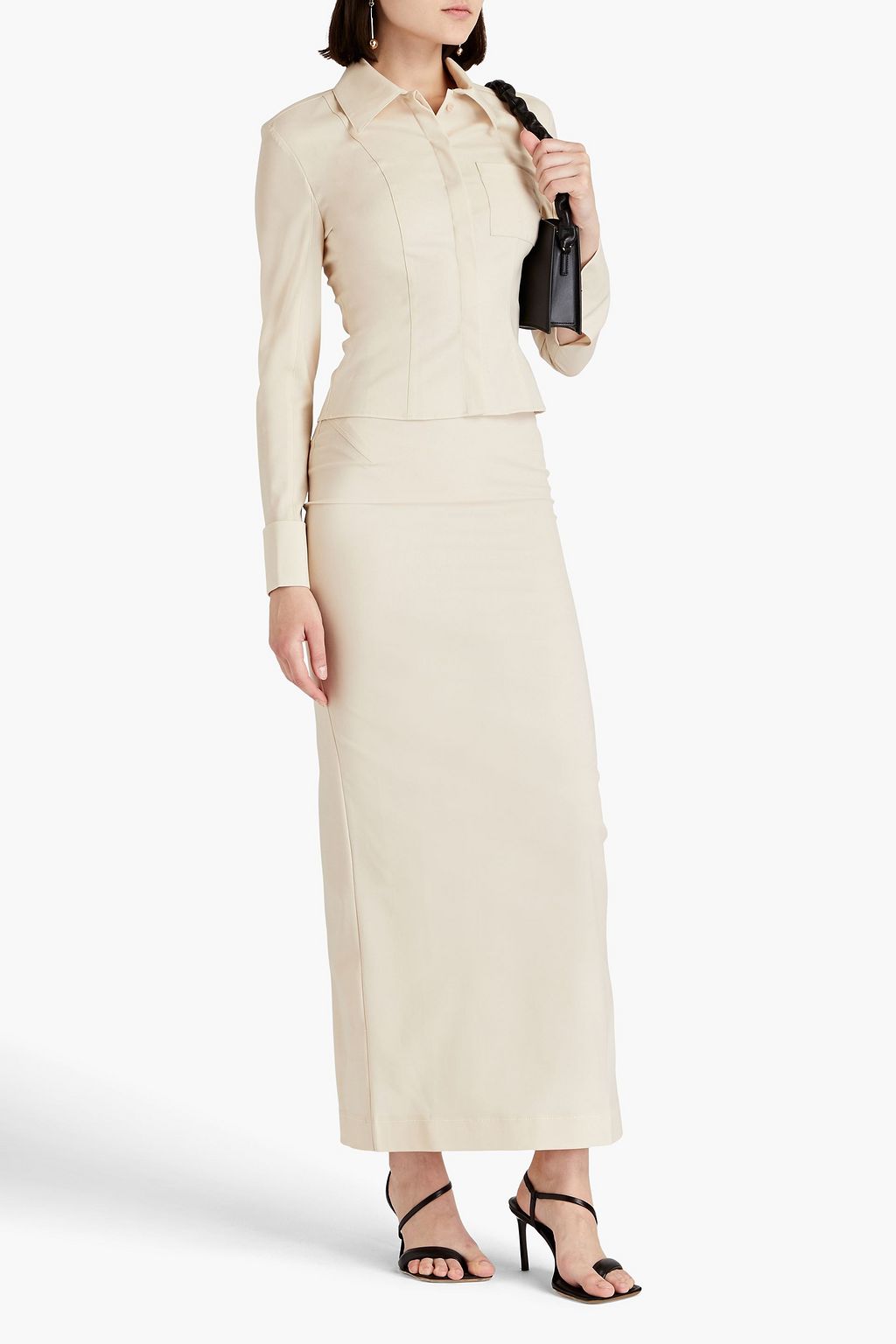 JACQUEMUS Pina stretch-wool shirt