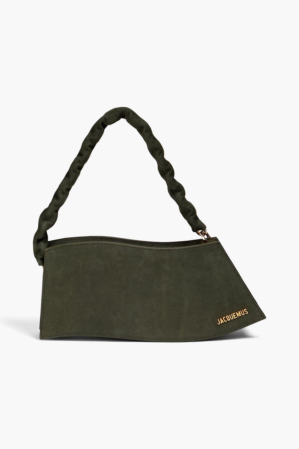 JACQUEMUS Suede shoulder bag THE