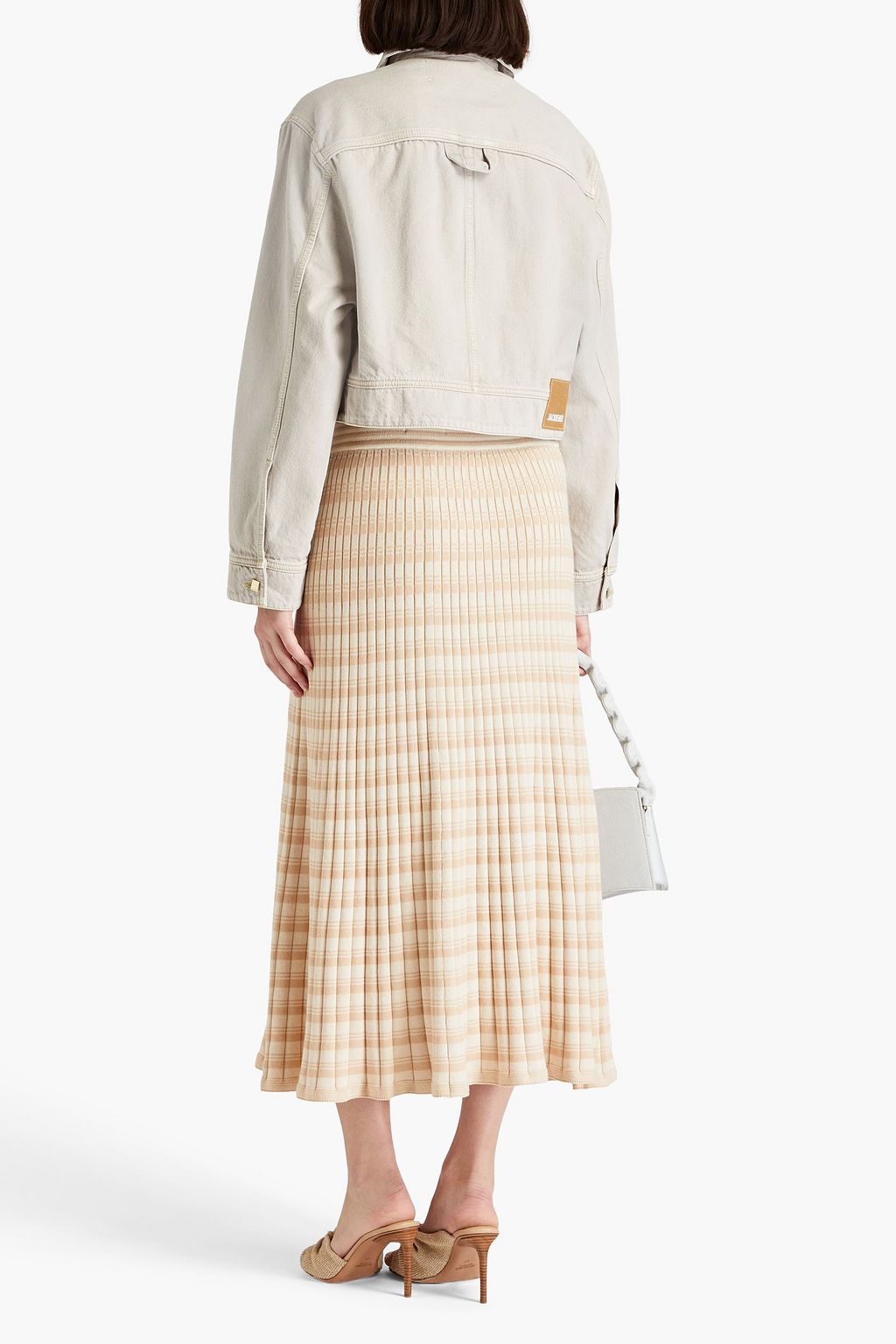 JACQUEMUS Cutout denim jacket