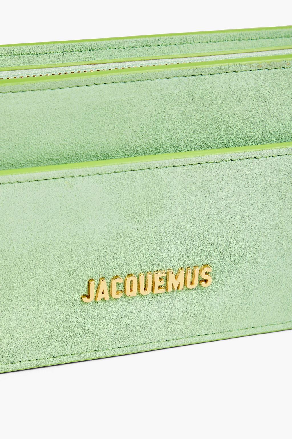 JACQUEMUS حقيبة كتف ’لو تشوتشو’ مصنوعة من جلد السويد