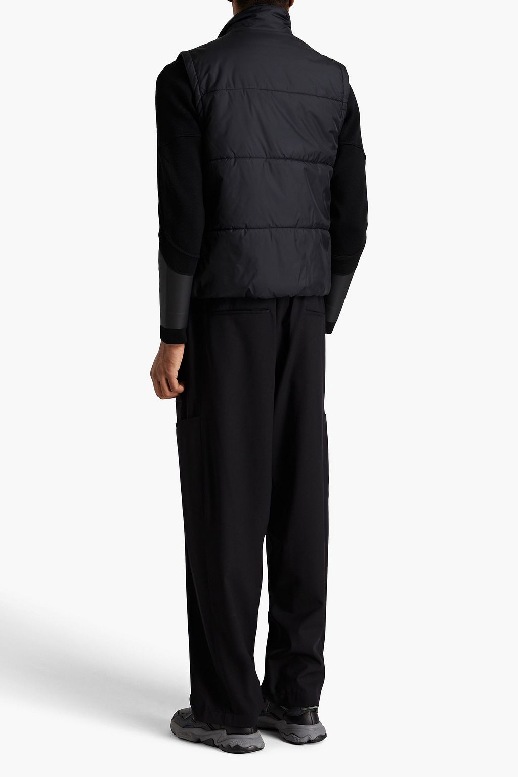 Y-3 Wool-blend twill cargo pants
