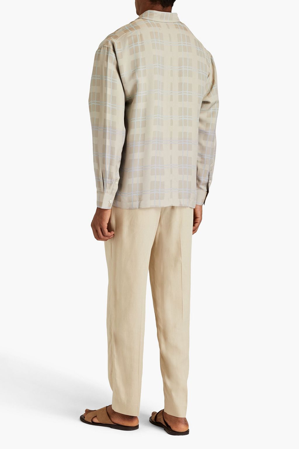 JACQUEMUS Slub woven pants
