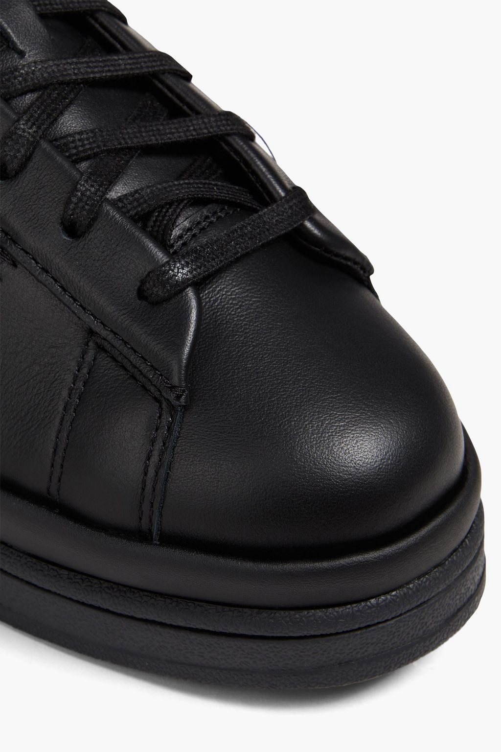 Y-3 Hicho whipstitched leather sneakers