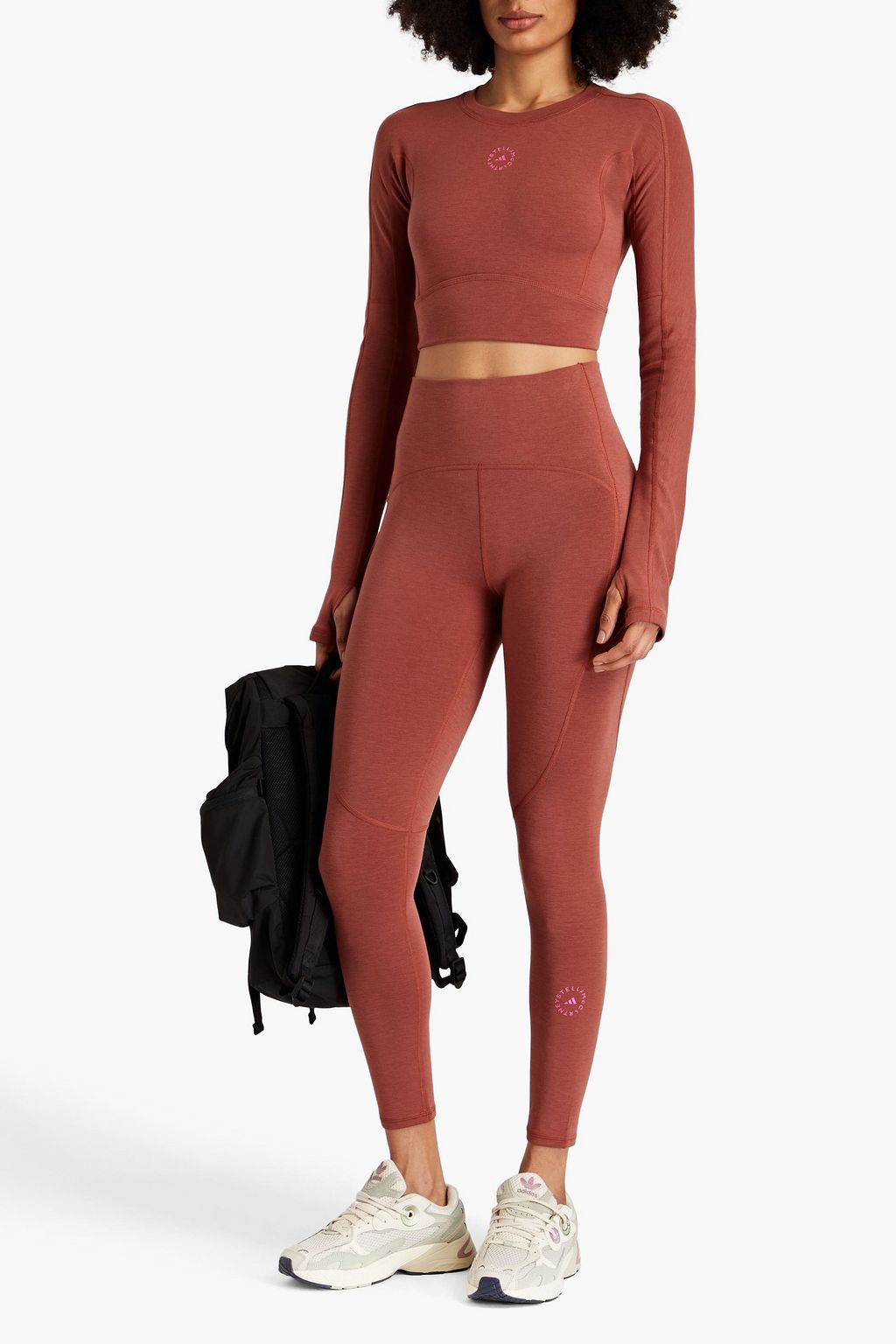 ADIDAS BY STELLA MCCARTNEY Stretch jersey leggings THE OUTNET