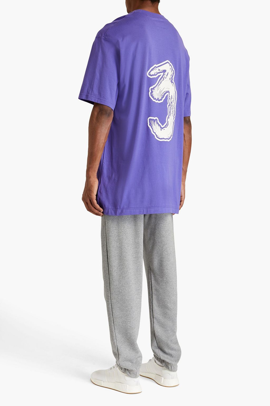 Y-3 Logo-print stretch-cotton jersey T-shirt